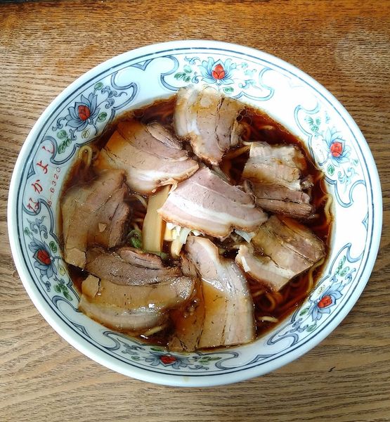 「チャーシューメン(正油) 990円」@なかよし 西口店の写真