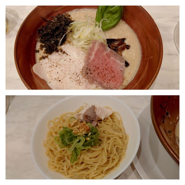 「こってり750円　替玉（無料）」@ラーメンみなとやの写真
