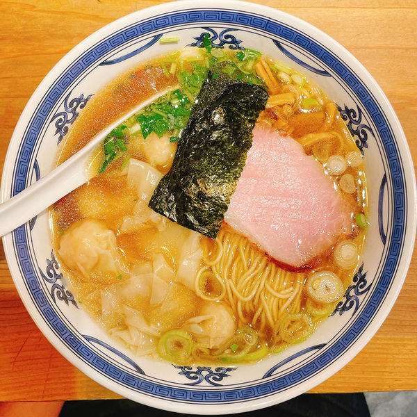 「海老ワンタンメン（6ヶ）」@らーめん・わんたん ゆう輝屋の写真