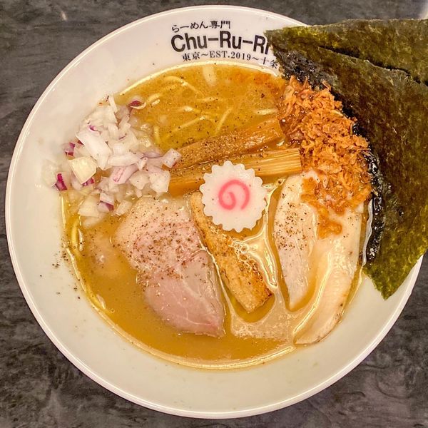 「特製濃醇重ね鰹の鶏中華そば ¥1,300」@らーめん専門 Chu-Ru-Ri 2号店の写真