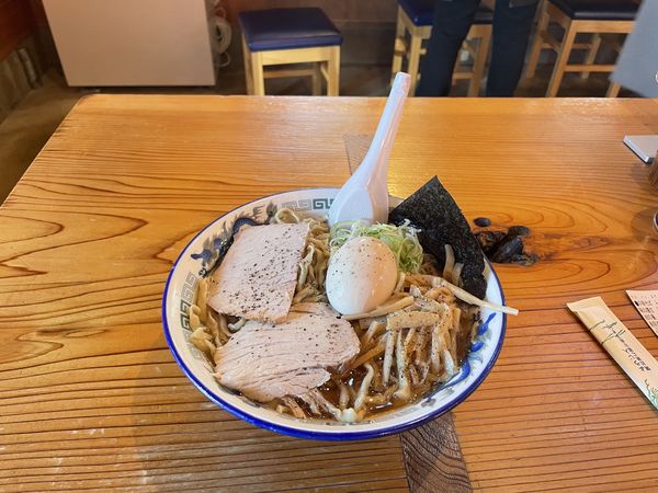 「中華そば　普通」@ケンチャンラーメン 山形の写真