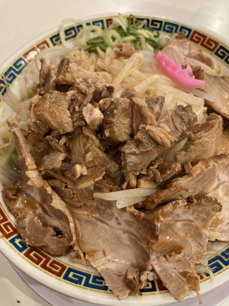 「麺達二郎系辛味噌肉そば¥950」@肉そば麺達の写真