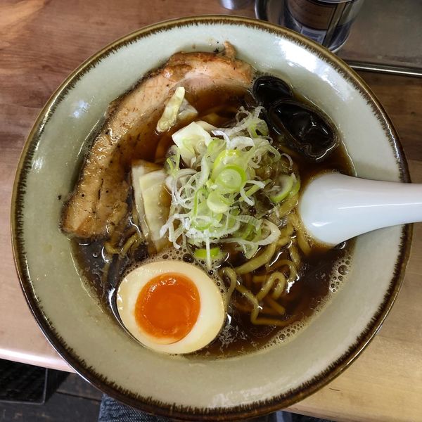 「鯵しょうゆラーメン」@ラーメン ヌプチェの写真