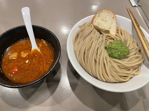 「海老トマトつけ麺 大盛り」@つけ麺 五ノ神製作所の写真