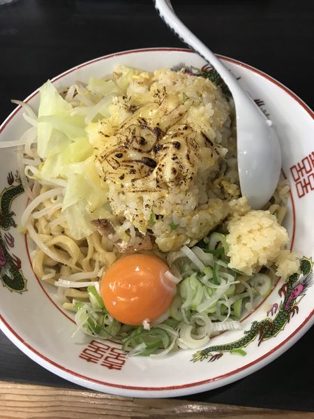 「汁なしチャーハン」@メンショップ アキラの写真