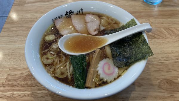 「ワンタン麺」@白河手打中華そば 緑川 とら食堂那須塩原分店の写真