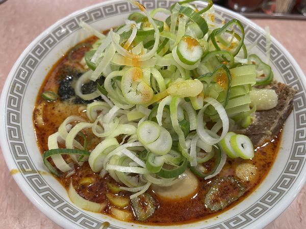 「中華そば(小)730円担々変更60円ネギ80円」@所沢大勝軒の写真