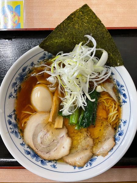 「贅沢ラーメン　醤油」@らーめん輝の写真