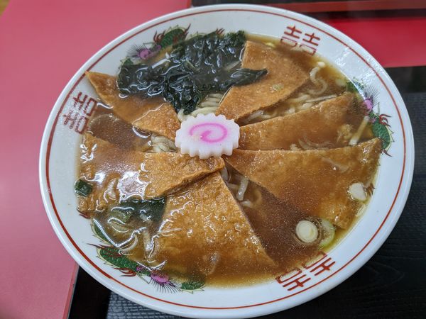 「きつねラーメン」@丸鶴の写真