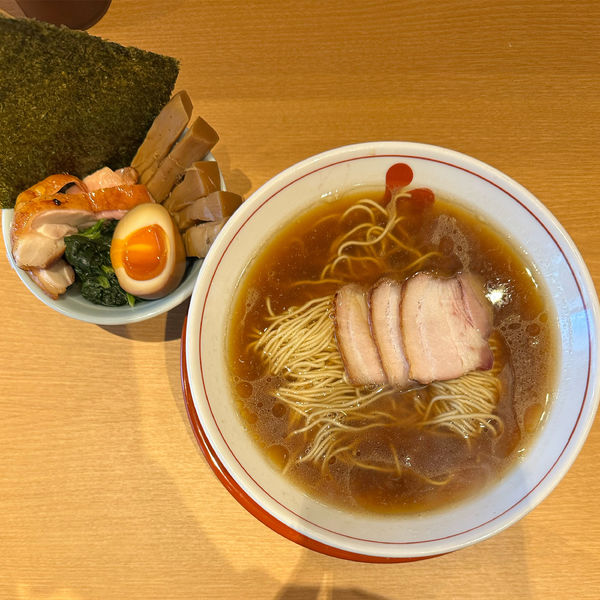 「特製中華そば」@中華そば はし本の写真