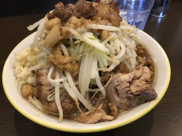「ラーメン並」@ラーメン イエロー 御徒町店の写真