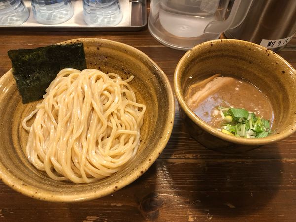 「煮干じめつけ麺」@ベジポタつけ麺 えん寺の写真