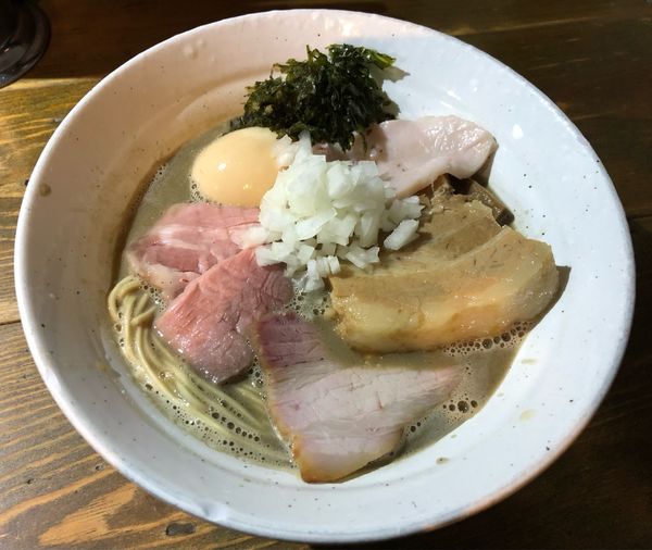 「【季節限定】特製濃厚煮干」@ラーメン屋ジョンの写真