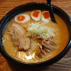 いちどうみそ  大盛  味玉TP