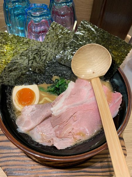 「ラーメン」@家系ラーメン 火々乃一家の写真