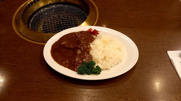 「鳥取和牛たっぷりビーフカレー」@焼肉屋 大平門 田和山店の写真