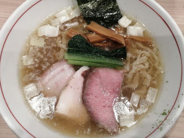 「（限定）手揉み中華そば（塩）¥850」@麺処 にし尾の写真