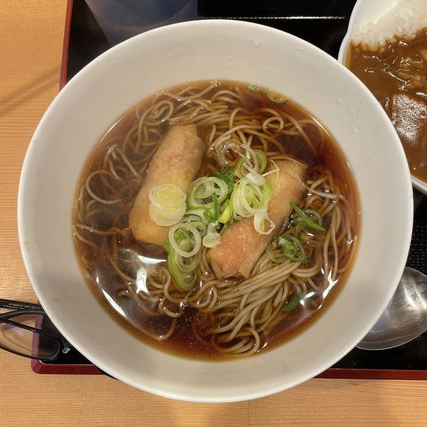 「ぱりぱり!! シャウそば」@そば・うどん自家製麺 まる美の写真