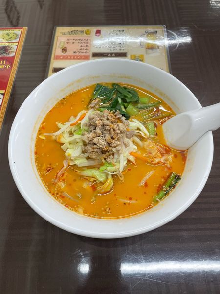 「担々麺(830円)」@慶豊酒家の写真