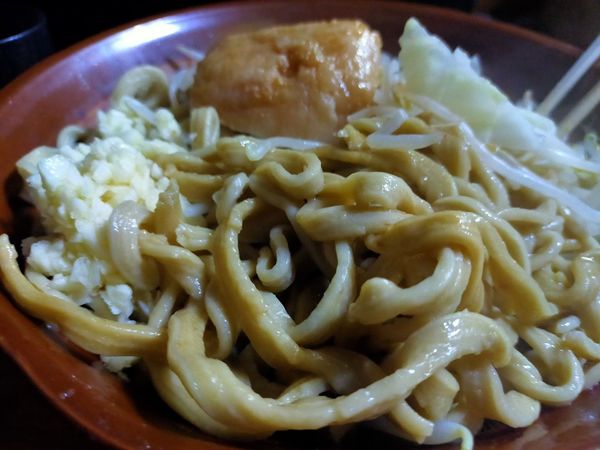 「大ラーメン700（麺硬め・にんにく）」@蓮爾 新町一丁目店の写真