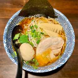 淡麗そば + 味玉