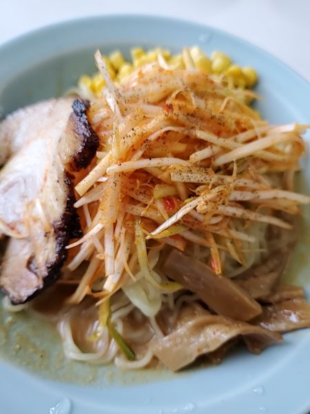 「冷たいねぎ味噌ラーメン」@くるまやラーメン 大網店の写真