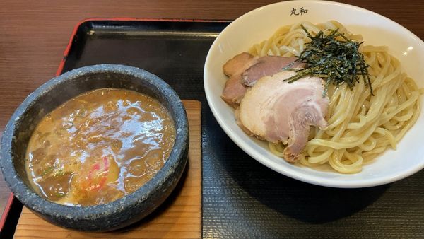 「丸和つけ麺大盛　980円」@つけ麺 丸和 春田本店の写真