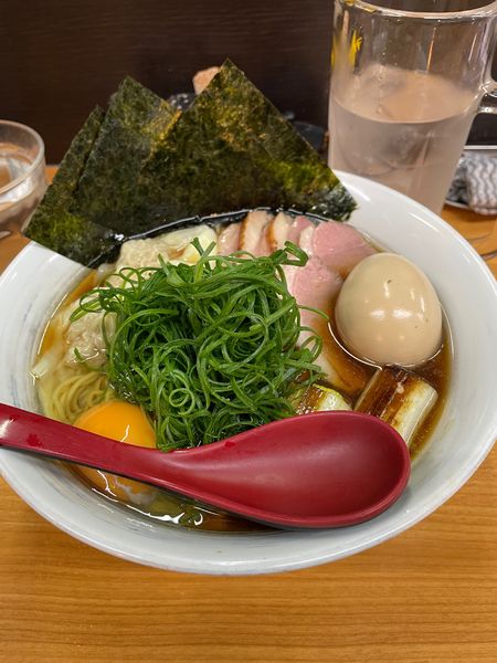 「鴨出汁ラーメン」@中華そば 半ざわの写真