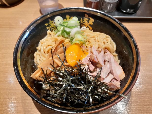 「上油そば、大盛」@油そば専門 清水家 向ヶ丘遊園店の写真