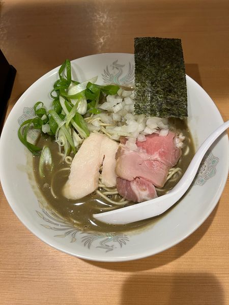 「濃厚煮干蕎麦 950円」@北千住煮干中華蕎麦 かれんの写真