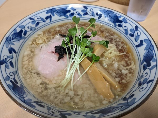 「所沢醤油生姜らーめん」@㐂九八 ～garage～の写真