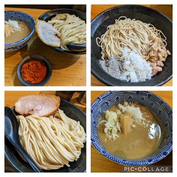 「つけ麺中盛り＋超辛いやつ＋隠し玉」@自家製麺TANGOの写真