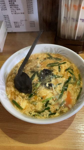 「酸辣湯麺+チャーハン　1000円」@中華蓮華の写真