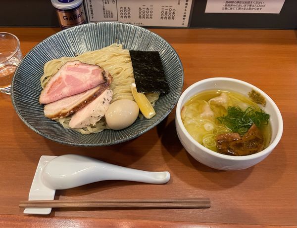 「淡麗つけ麺（塩）」@自家製手もみ麺 鈴ノ木の写真