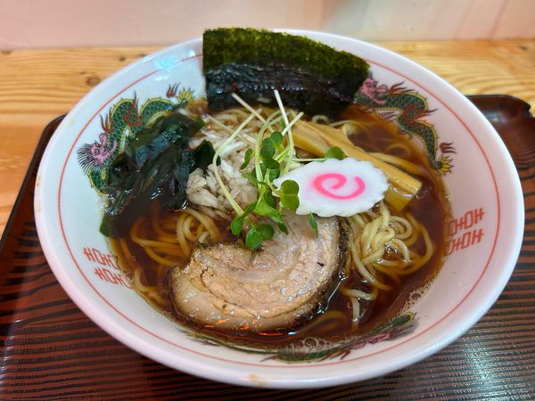 「煮干らーめん700円」@屋台ラーメンもっさんの写真