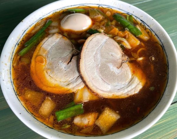 「スタミナラーメン　味玉」@さくちゃんラーメンの写真