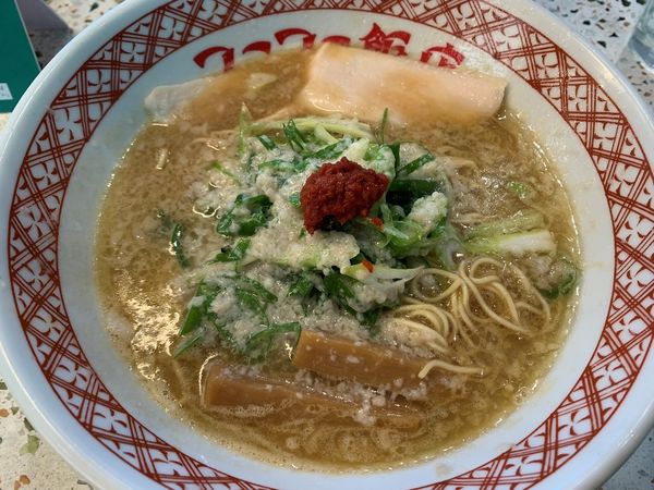 「京都産九条葱の熟成こってりとろとろ鶏そば」@フーフー飯店の写真
