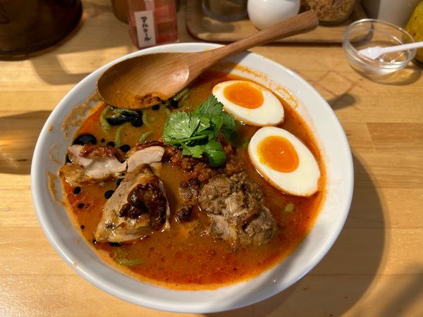 「チリトマラーメンスペシャル」@チリトマラーメン THANKの写真