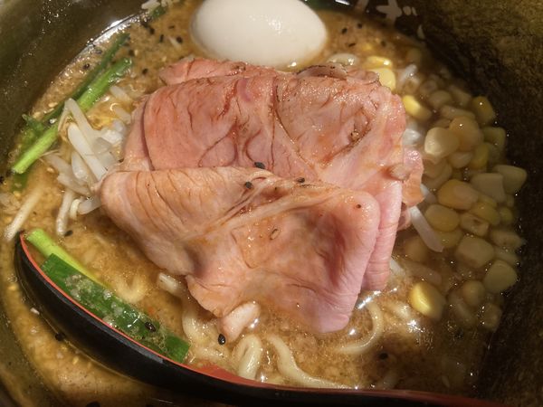 「特製味噌らーめん」@味噌らーめん 柿田川ひばり 恵比寿本店の写真