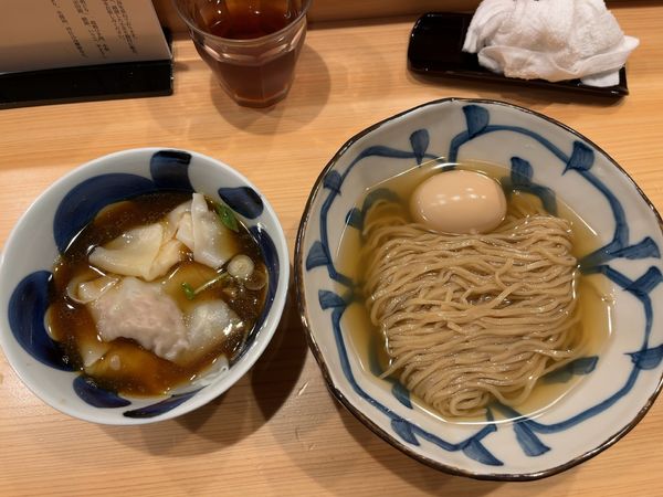 「特製つけ麺1400円（細麺）」@自家製麺 ロビンソンの写真
