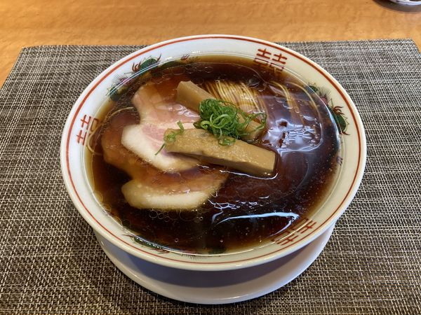 「鴨中華そば」@柴崎亭の写真