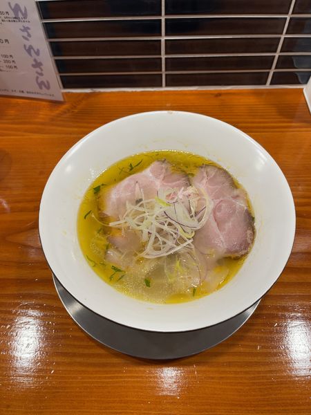 「塩ラーメン（850円）」@麺燦燦の写真
