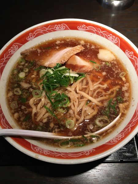 「ラーメン　太麺(700円)」@尾道ラーメン 麺一筋 桜木町店の写真