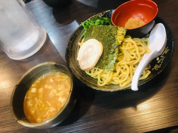 「ゆず魂心つけ麺」@横浜家系ラーメン 魂心家 青葉台店の写真