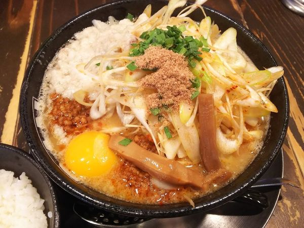 「【限定】台湾ねぎみそ＋背脂　900＋100円」@麺屋 幡 五所川原店の写真