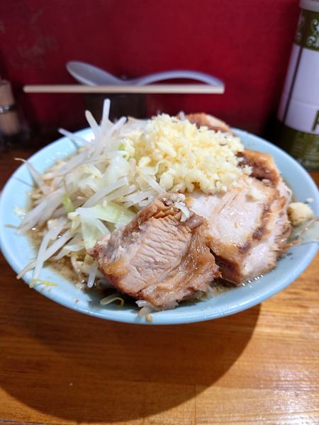 「チャーシュー麺　  ニンニク」@ラーメン髭の写真