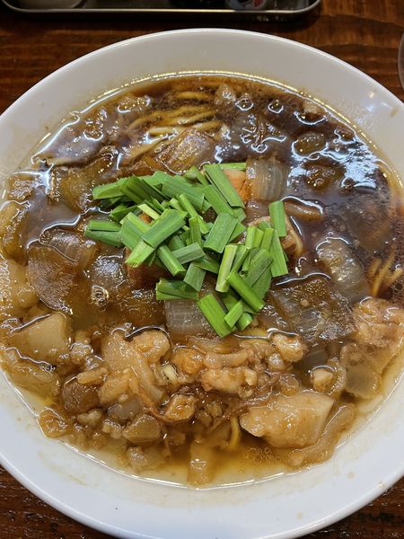 「秘境タンメン　味付背脂」@秘境タンメン かし山の写真