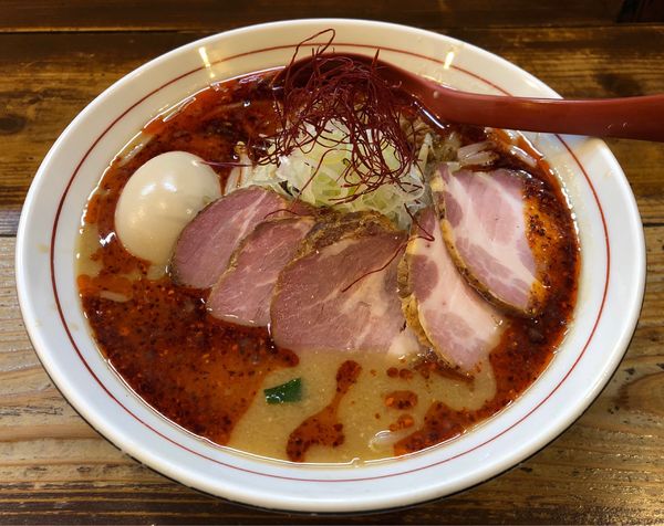 「特製辛味噌らーめん」@東京味噌らーめん 鶉の写真