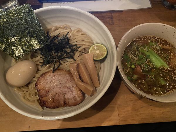 「特製支那つけそば 980+350」@日本橋 製麺庵 なな蓮の写真