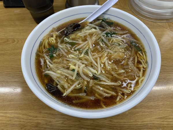 「もやしラーメン 530円」@福しん 浅草ROX前店の写真